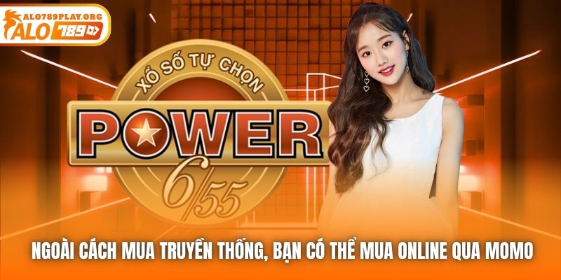 Ngoài cách mua truyền thống, bạn có thể mua online qua Momo